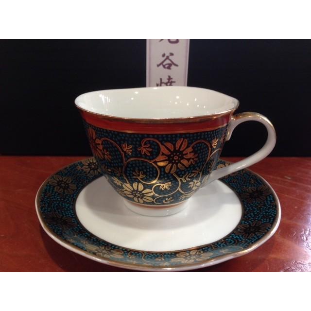 九谷焼】コーヒーカップ『本金青粒鉄仙』 : 九谷焼工房 良山 - 通販