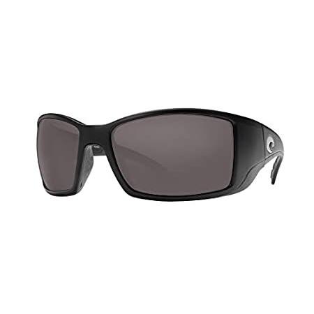 【全商品オープニング価格 特別価格】 Mar Del Costa Men's P並行輸入品 Black/Grey Matte Sunglasses, Round Polarized Blackfin スポーツサングラス