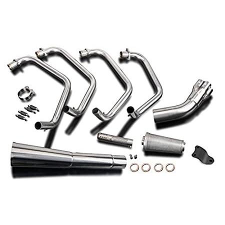 Compatible with Kawasaki KZ1000 A1 A2 MKII A3 A4 Full 4-1 Exhaust Stainless並行輸入品