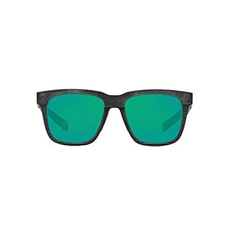 最安値 Del Costa Mar Grey/Blu並行輸入品 Net Sunglasses, Rectangular Polarized Pescador Men's スポーツサングラス