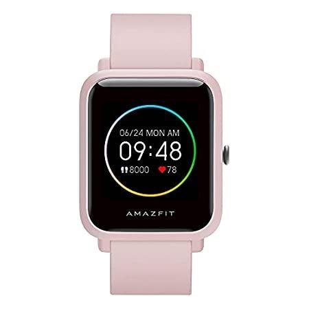 激安通販新作 Bip Amazfit S L並行輸入品 Battery Days 30 Women, for Tracker Fitness Watch Smart Lite スマートウォッチ本体