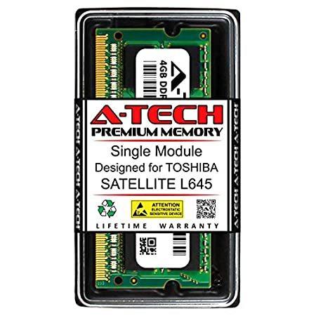 A-Tech 4GB RAM for Toshiba Satellite L645 | DDR3 1066MHz SODIMM PC3-8500 20並行輸入品