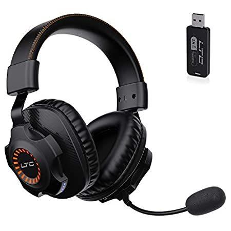 【国産】 SS-501 LTC 2.4G M並行輸入品 Canceling Noise Detachable Headset, Gaming Wireless/Wired イヤホンマイク、ヘッドセット