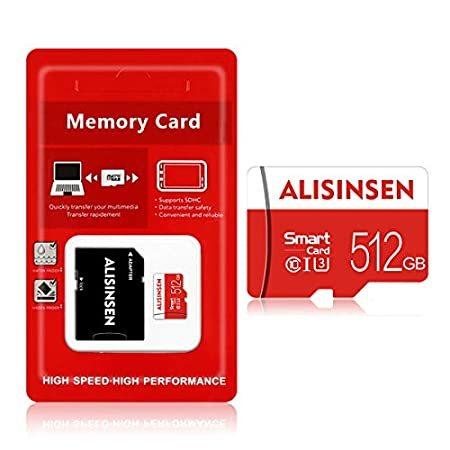 【超ポイント祭?期間限定】 Speed High Card Memory SD 512GB Card SD Micro TF 並行輸入品 Free A with 10 Class Card miniSDカード