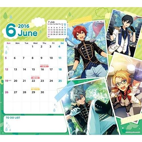 あんさんぶるスターズ 16年 カレンダー卓上 4月始まり Rysストア 通販 Yahoo ショッピング