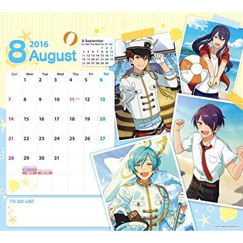 あんさんぶるスターズ 16年 カレンダー卓上 4月始まり Rysストア 通販 Yahoo ショッピング