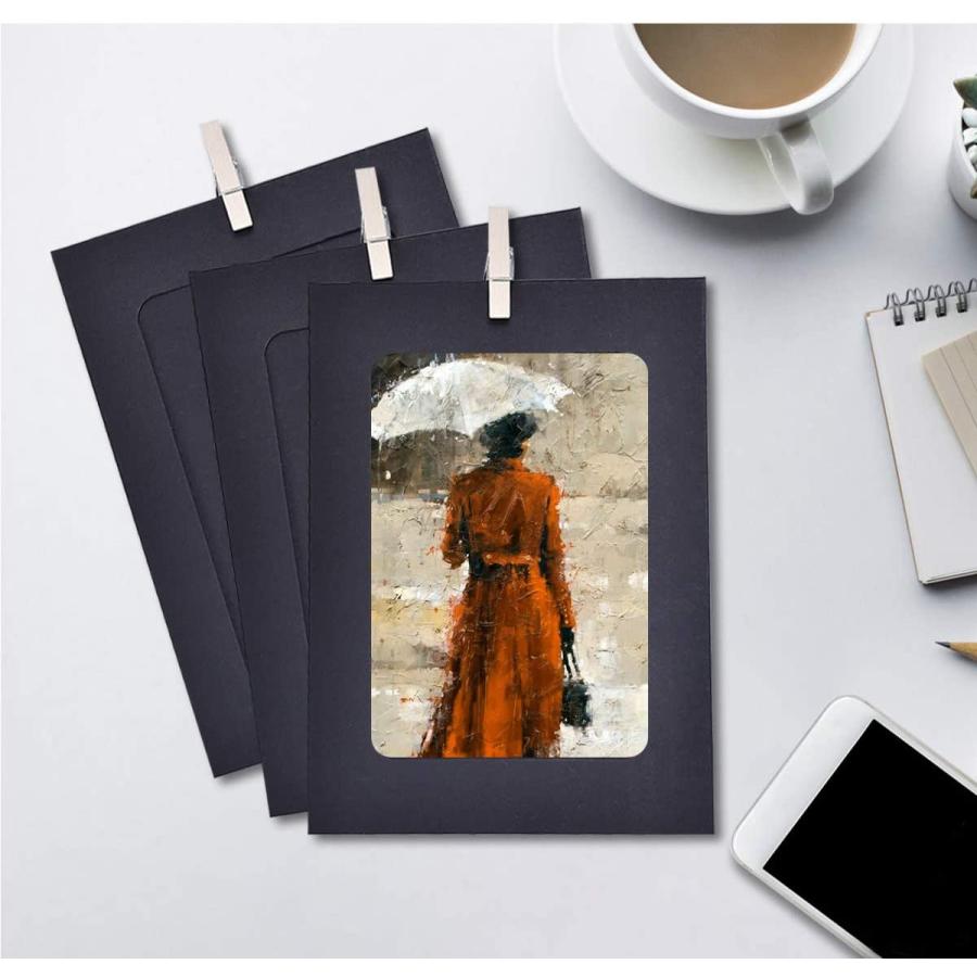 ピクチャーフレーム ペーパーフォトフレーム 紙製 写真整理 写真フレーム 壁掛け おしゃれ クリップ 紐付き 30枚セット ブラック Rysストア 通販 Yahoo ショッピング