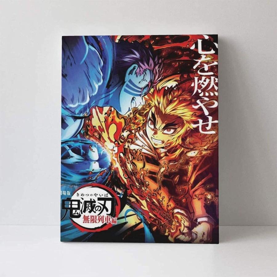 鬼滅の刃 無限列車編 煉獄 杏寿郎 装飾画 壁の絵 壁掛け アートパネル 絵画 壁の装飾画 壁ポスター キャンバスアート 額縁のある絵 木製 Rysストア 通販 Yahoo ショッピング
