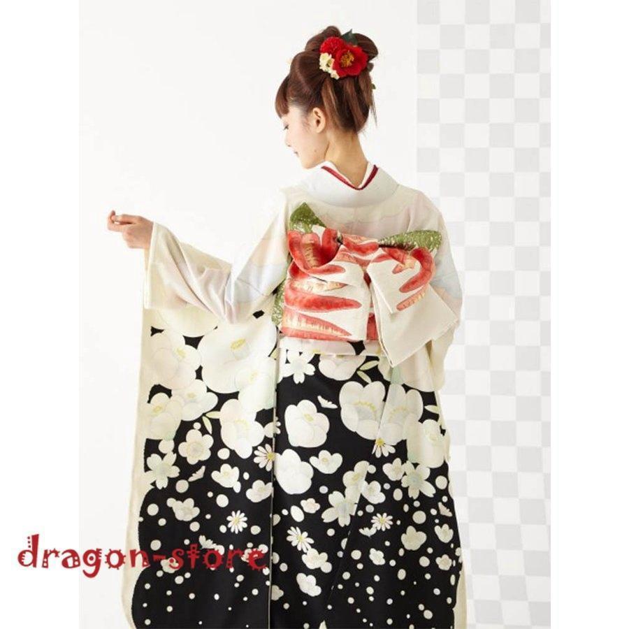 9点セット 和服 振袖 着物 セット 洗える着物 着物セット レディース きもの レディースきもの 街着 お出かけ 夏 花火 髪飾り 花柄 花見_6