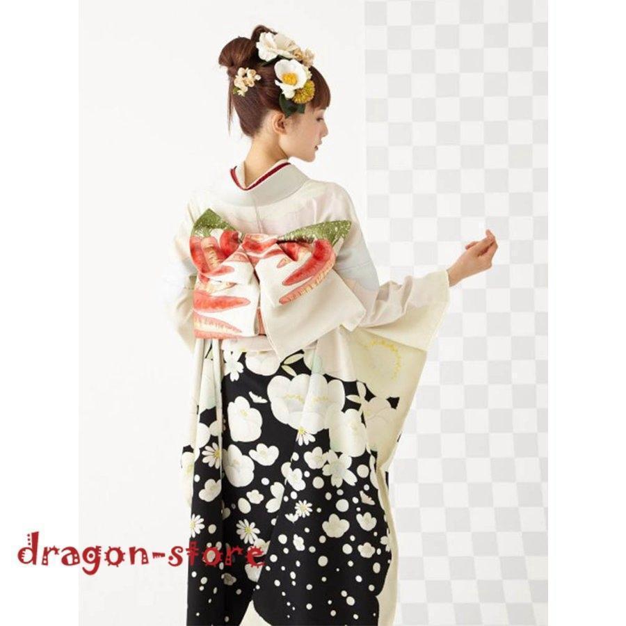 9点セット 和服 振袖 着物 セット 洗える着物 着物セット レディース きもの レディースきもの 街着 お出かけ 夏 花火 髪飾り 花柄 花見_7