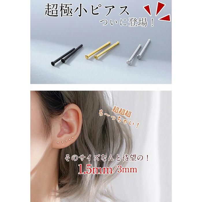 未使用accessories mau パチンコメッキピアス 極小 【公式通販】