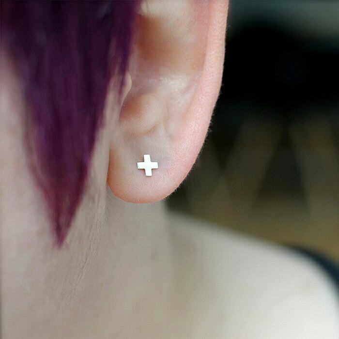 クロスピアス 医療用ステンレス 316L シルバー ゴールド ローズ シンプル つけっぱなし シンプルピアス アレルギー対応 ピアス サージカルステンレス 爆買 |  | 07