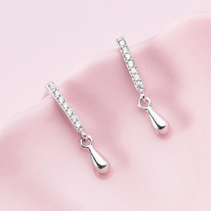 ピアス レディース Silver925 揺れる ゆらゆら シルバー スタッドピアス シンプル 大人 女性 20代 30代 40代 50代 60代 70代 | 