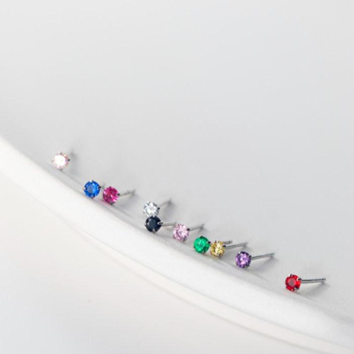 ピアス Silver925 極小 シンプル 小さい 2mm 2.5mm 仕事用 金属