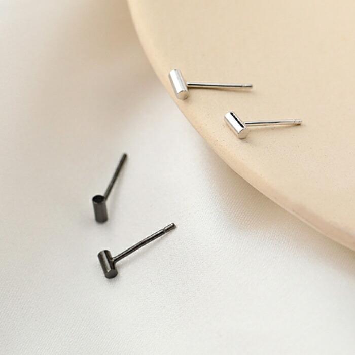 両耳　シルバー　2.5×18mm シルバー925 1ピアス 楽天市場】シルバー925 ペア ピアス シンプル ボールピアス