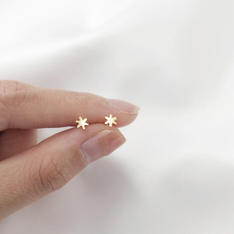 ピアス スター 星 つけっぱなし 小さい 太陽 シンプル 小さめ ミニ