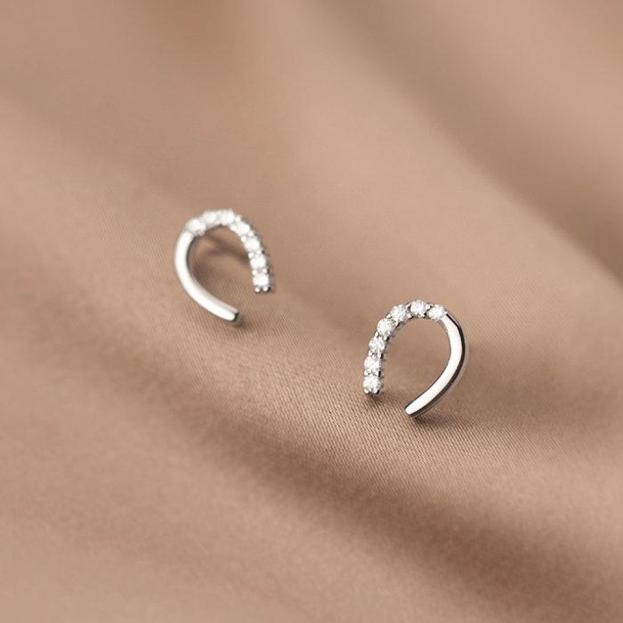 ピアス 馬蹄 ホースシュー U字 小さい シンプル 軟骨 小さめ ミニ