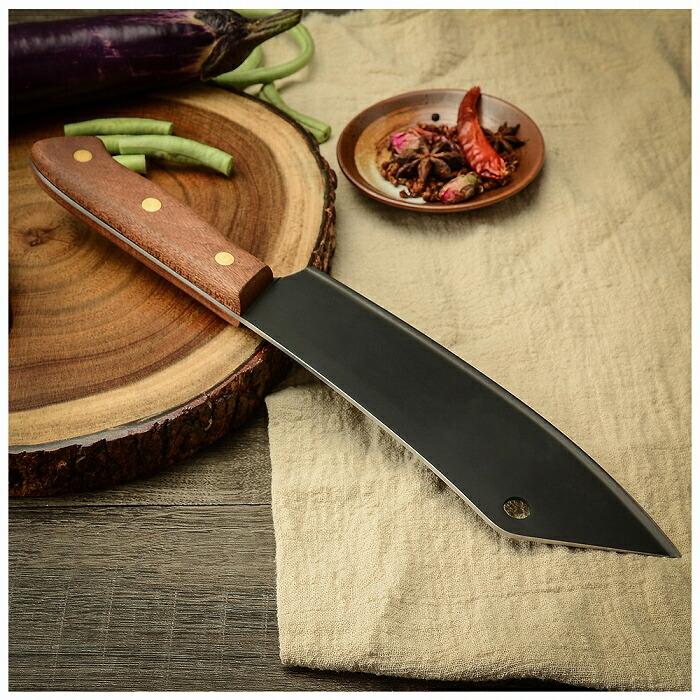 キャンプナイフ 包丁 菜刀 料理人 プロ 切れ味 フレンチナイフ 中華 バーベキュー シェフ フランス料理 キャンプ ナイフ 肉 魚 野菜 果物 フルーツ 爆買 | ブランド登録なし | 02