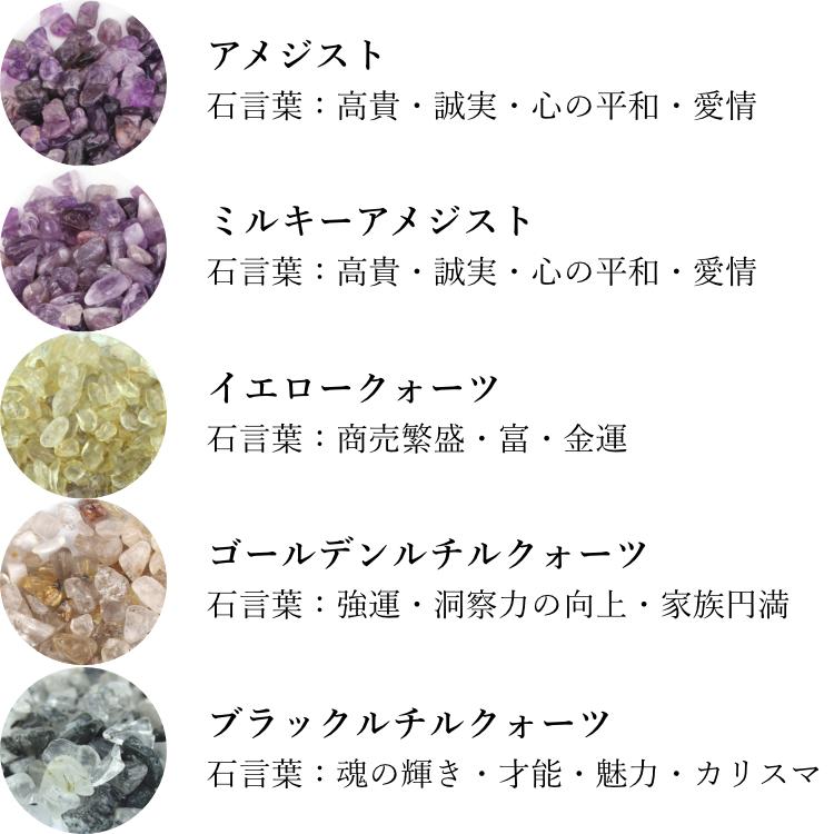 選べる25種類のさざれ石】 水晶 瑪瑙 さざれ石 100g パワーストーン
