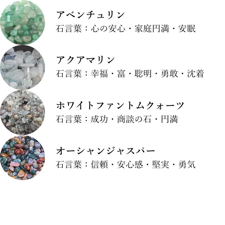 飾る宝石 開運 49種から選べるパワーストーンボトル 天然石 ギフト