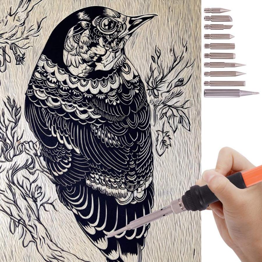 Happyyoo ウッドバーニング 71 In 1 はんだごてセット 電熱ペン 電子はんだごて ウッドバーニングセット ウッドバーニング ペ Rys 通販 Yahoo ショッピング