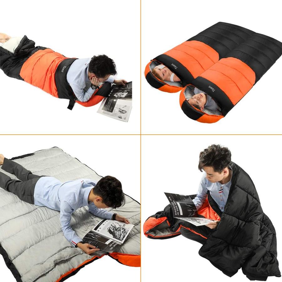 Ticent 寝袋 シュラフ 冬用 封筒型 5 15 防水 軽量 コンパクト アウトドア 登山 車中泊 丸洗い2 6kg 2個連結使用 Www Arilab Com Tr Index Php