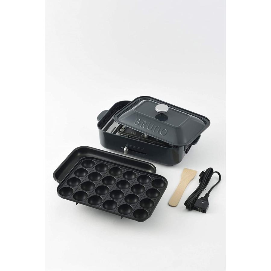 Bruno ブルーノ コンパクトホットプレート 本体 プレート3種 たこ焼き セラミックコート鍋 平面 クリスマス ハッピーホリデー ス Rys 通販 Yahoo ショッピング