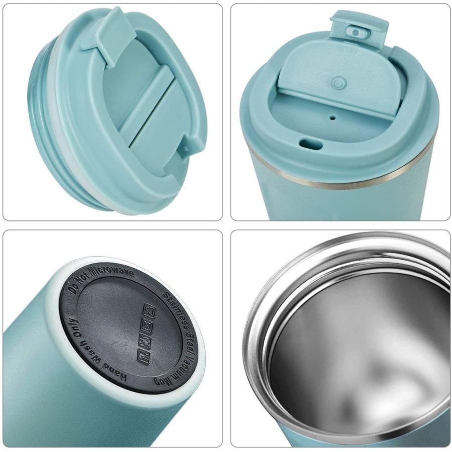 Domoza タンブラー 蓋付き コーヒーカップ 魔法瓶 二重構造 真空断熱 ステンレスタンブラー 保温 保冷 持ち運び マグ ボトル ラ Rys 通販 Yahoo ショッピング