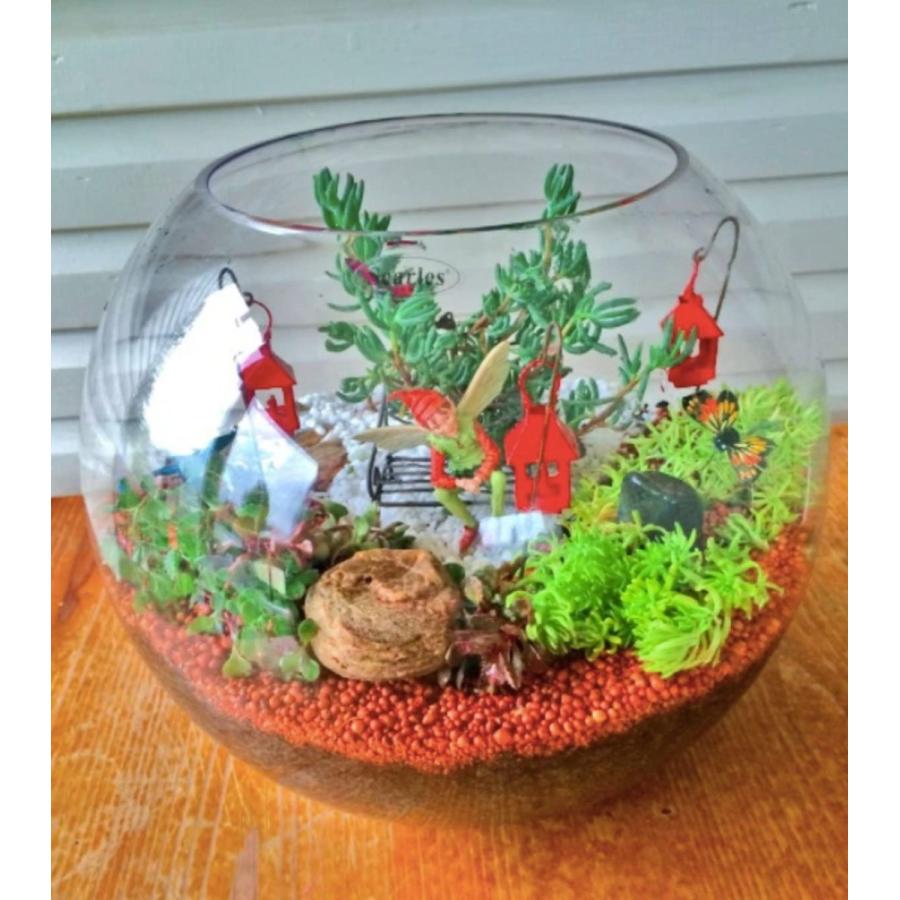 ガラス 容器 テーブル ボウル 金魚鉢 大 おしゃれ インテリア オブジェ アクアリウム テラリウム 花瓶 cm Rys 通販 Yahoo ショッピング