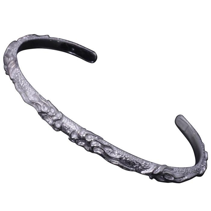 バングル メンズ シルバー ブランド 龍頭 火焔 シルバーバングル シンプル B 107 龍頭 Silveraccessorieswebshop 通販 Yahoo ショッピング