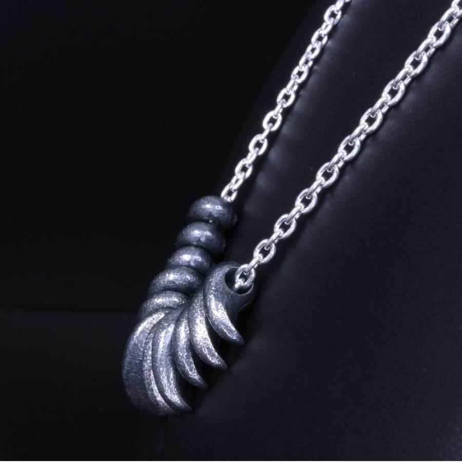 メンズ 八尺瓊 勾玉 ペンダントトップ 燻し仕上げ SIZE:S×6 M×4 L×1個セット  ネックレス 【リブロスペンダント】 三種の神器 神話