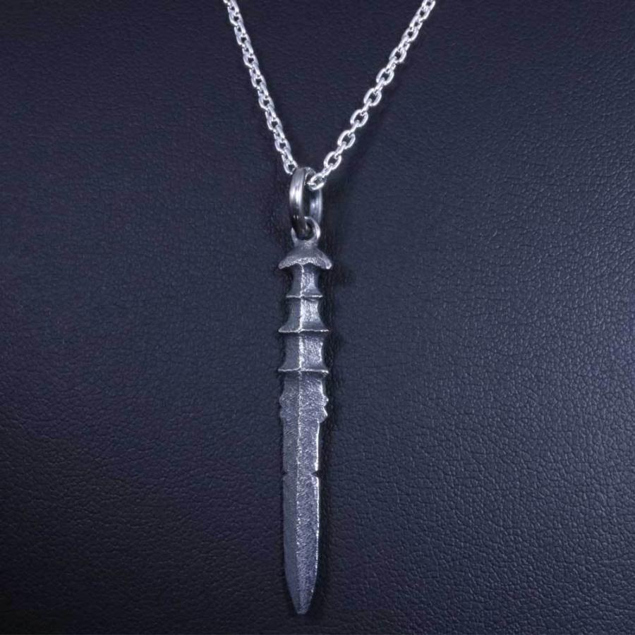 ペンダント メンズ 天叢雲剣 ペンダントトップ 小 燻し仕上げ 草薙の剣