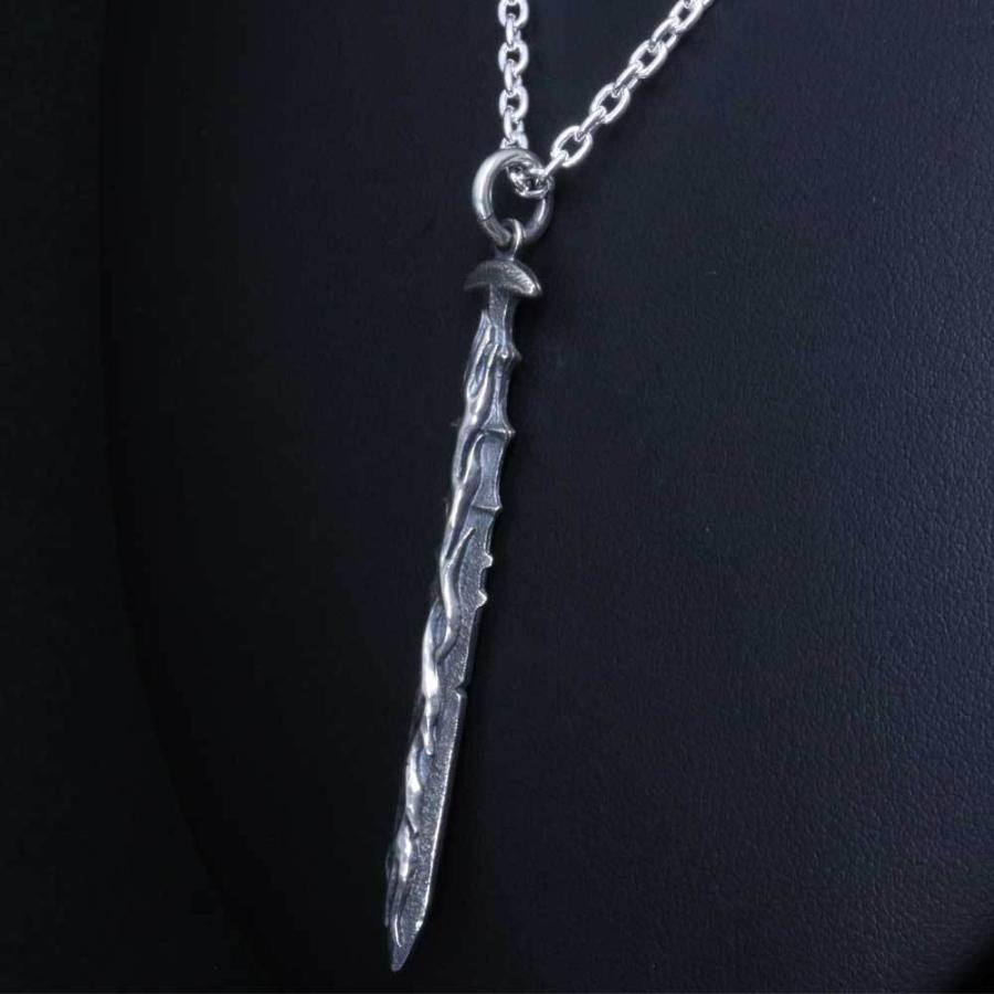ペンダント メンズ 火焔 天叢雲剣 ペンダントトップ 燻し仕上げ 草薙の
