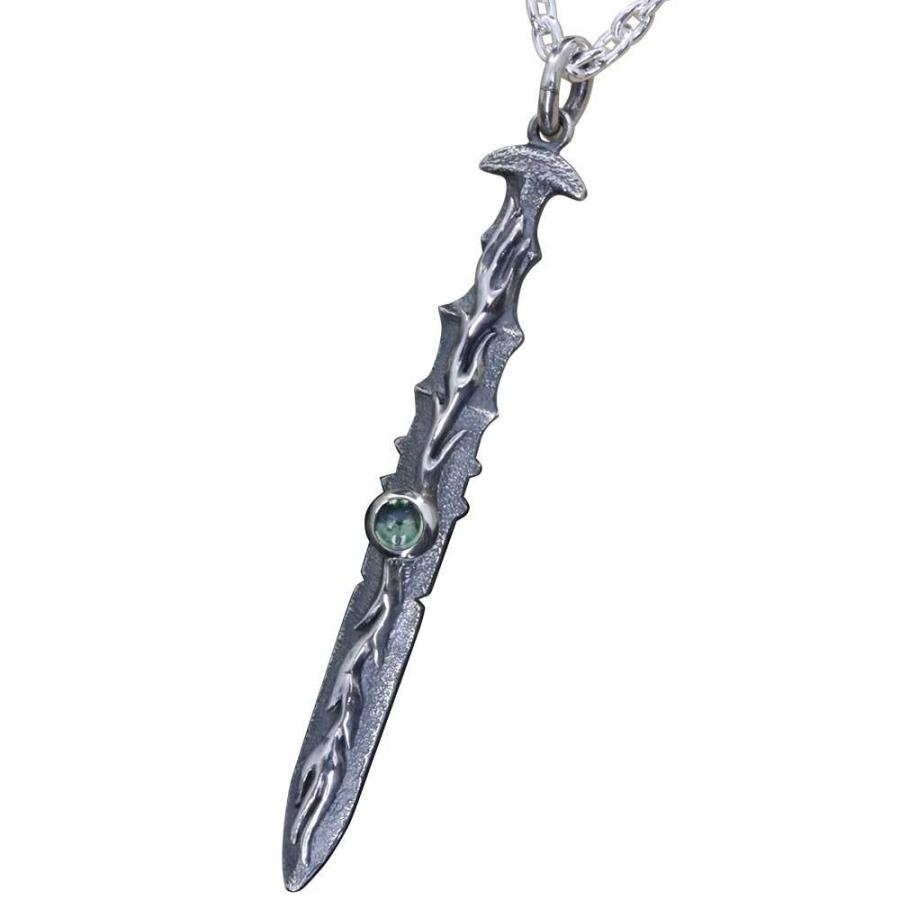 ペンダント メンズ 火焔 天叢雲剣 ペンダントトップ 燻し仕上げ