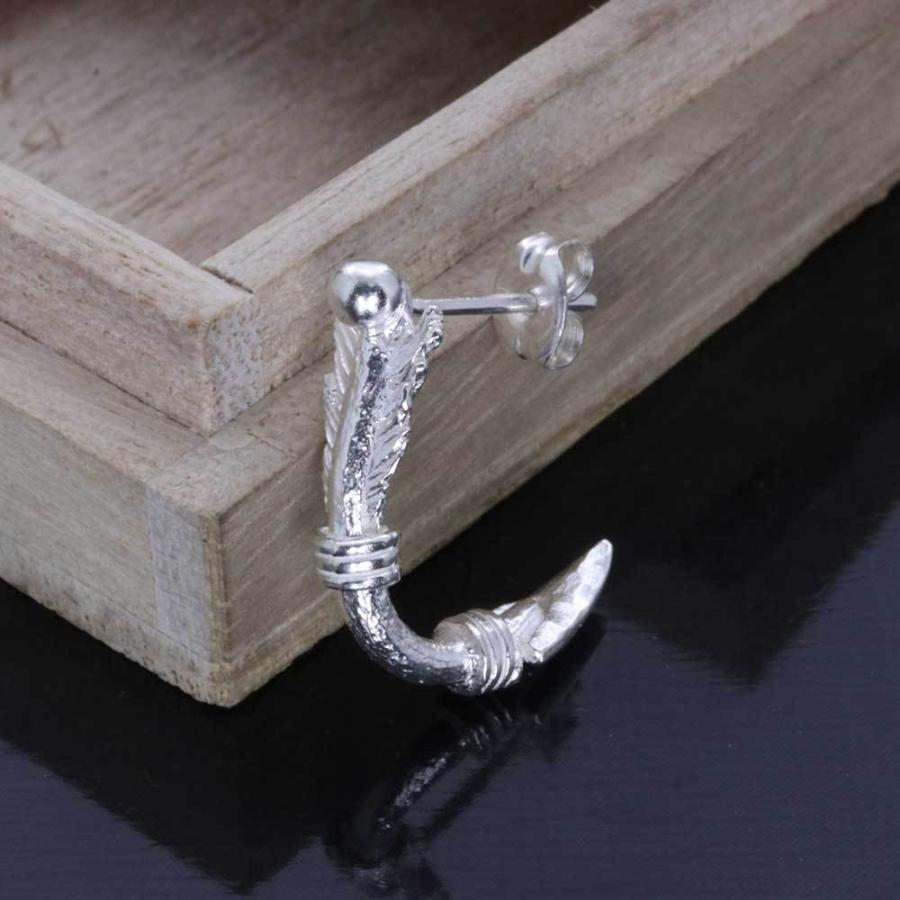 ピアス メンズ ブランド 片耳 龍頭 生弓矢ピアス 矢 白仕上げ 1ヶ シルバー シングル 片耳用 男性用 おしゃれ シンプル 和柄 日本 ギフト プレゼント |  | 01