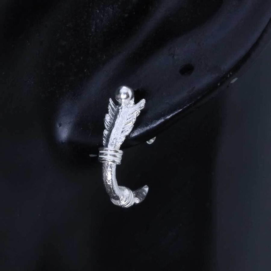 ピアス メンズ ブランド 片耳 龍頭 生弓矢ピアス 矢 白仕上げ 1ヶ シルバー シングル 片耳用 男性用 おしゃれ シンプル 和柄 日本 ギフト プレゼント |  | 03