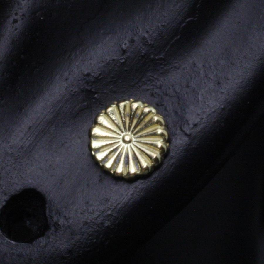 ピアス メンズ 片耳用 K18 龍頭 菊紋 ゴールドピアス 1ヶ シングル