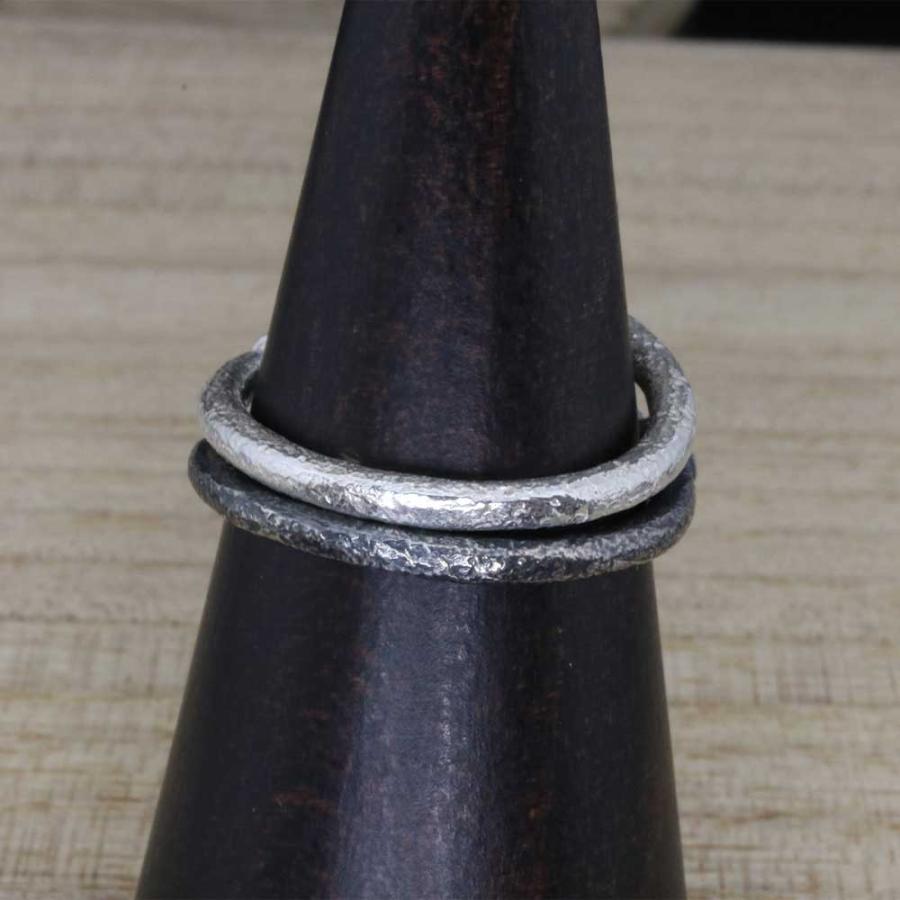 指輪 メンズ 龍頭 生矢 リング 2連 白/燻し仕上げ 重ね付け 矢 シルバー ブランド 和柄 矢尻 親指 人差指 中指 シルバーリング ピンキーリング 13号〜23号 |  | 06