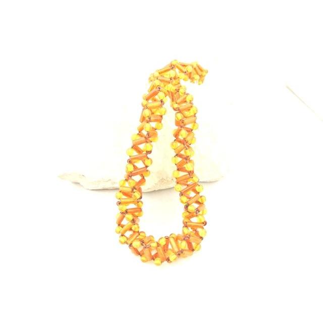 琥珀 コハク アンバー ネックレス