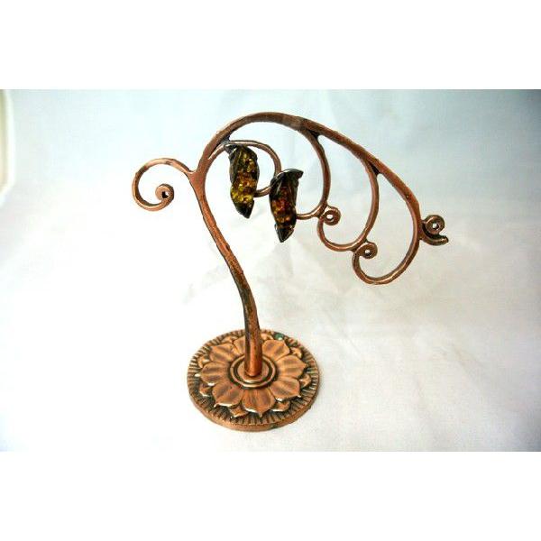 琥珀 コハク アンバー ピアス 耳飾り アクセサリー |  | 01