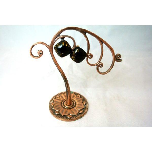 琥珀 コハク グリーンアンバー ピアス 耳飾り 四角型 アクセサリー |  | 02