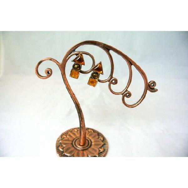 琥珀 コハク アンバー ピアス 耳飾り アクセサリー |  | 01