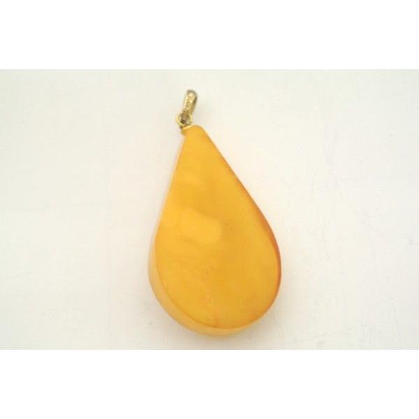 琥珀 コハク アンバー ペンダントトップ 天然石パーツ ミルキー 雫型 |  | 01