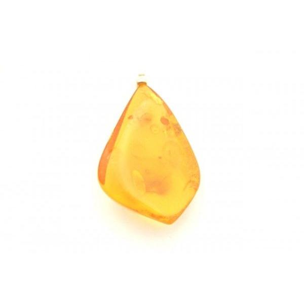 琥珀 コハク アンバー ペンダントトップ 天然石パーツ シルバー |  | 01