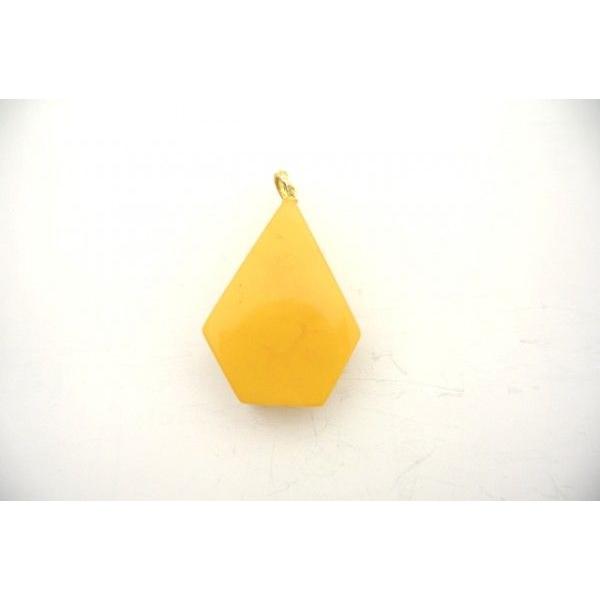 琥珀 コハク アンバー ペンダントトップ 天然石パーツ シルバー925 ミルキー |  | 01