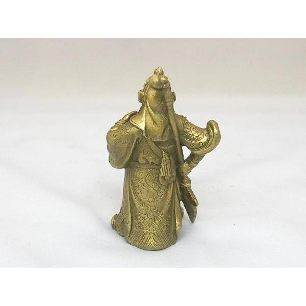 関羽 銅製置物 そろばんセット 開運 風水 インテリア 財運 仕事