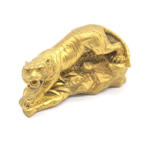 虎 寅 銅製置物 風水インテリア 厄除け 6cm | 