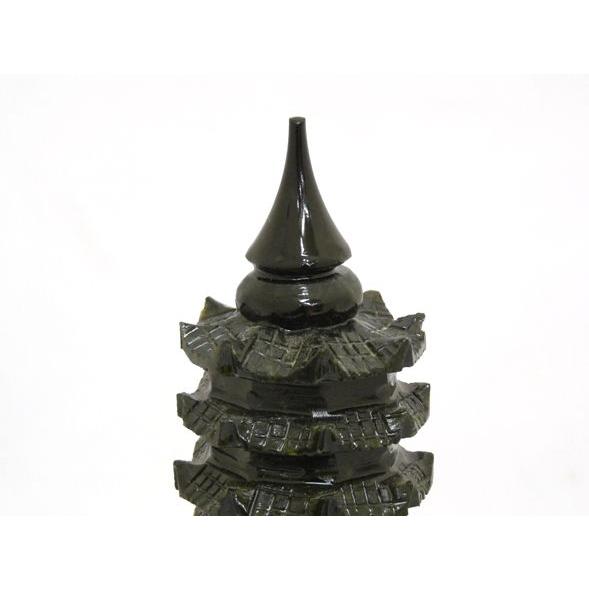 文昌塔 ぶんしょうとう 緑玉製 天然石置物 受験勉強 試験 大 |  | 02