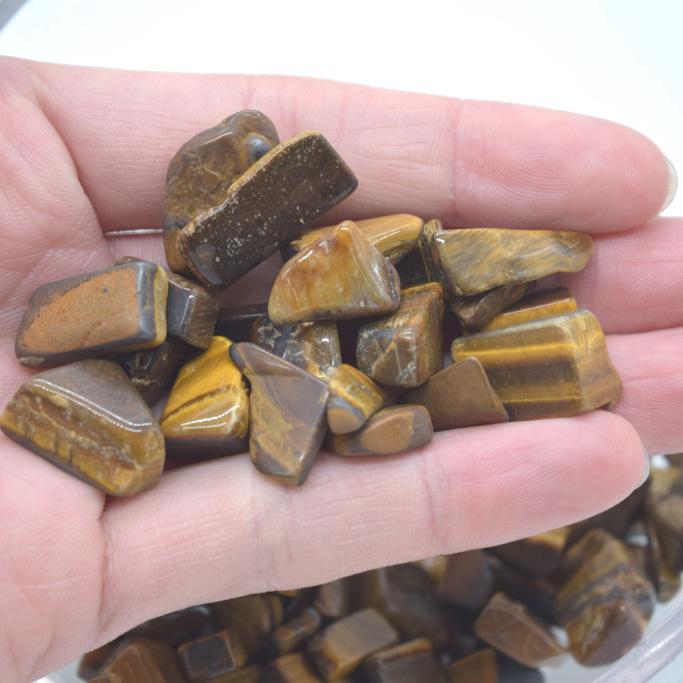 【メール便OK】 さざれ石 浄化  タイガーアイ 500g 大粒 天然石チップ 虎目石 |  | 02