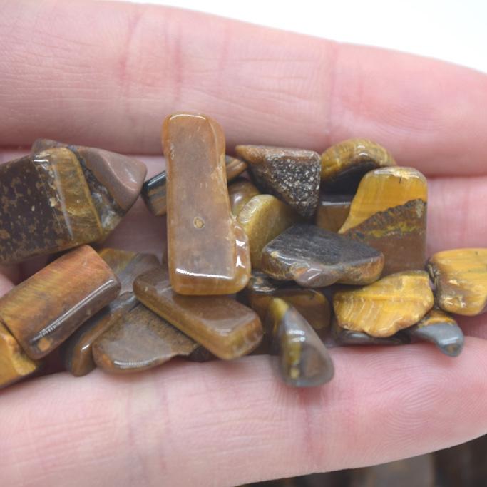 【メール便OK】 さざれ石 浄化  タイガーアイ 500g 大粒 天然石チップ 虎目石 |  | 03